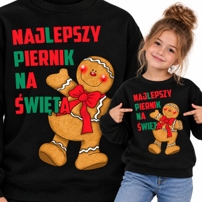 BLUZA ŚWIĄTECZNA NAJLEPSZY PIERNIK